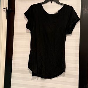 T.la Classic Black Women's Top